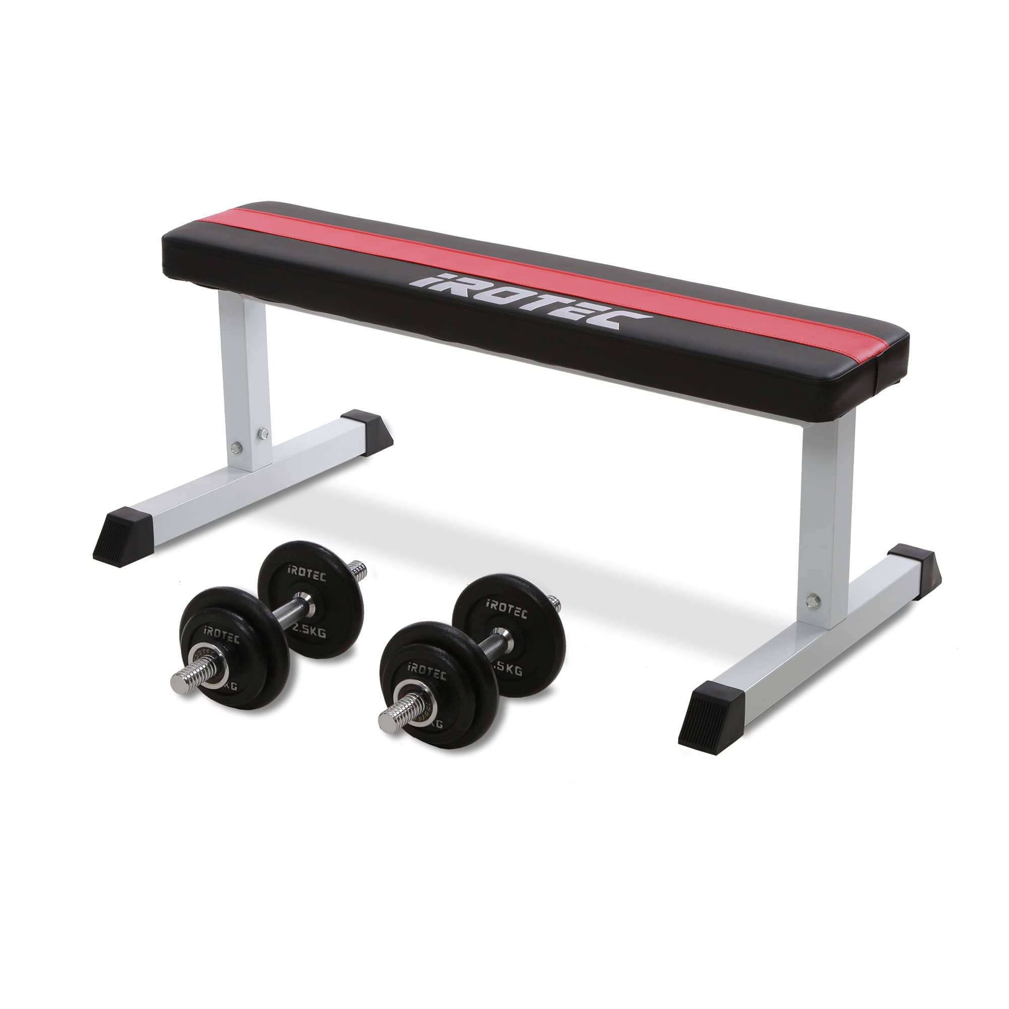 STEADY トレーニングベンチ【耐荷重330kg/背面×座面の角度調整/折畳み
